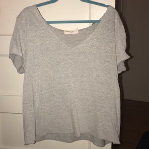 cute gray casual Urban Outfitters t-shirt